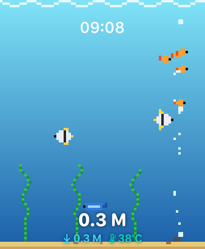 Aquarium scene