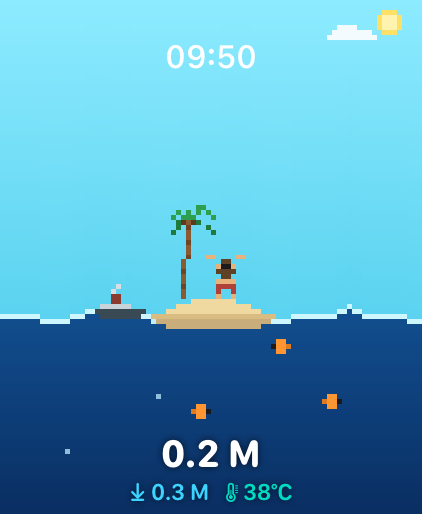 Castaway scene