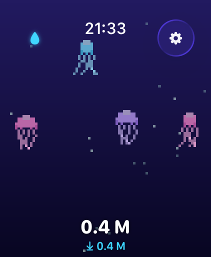 Jellyfish scene